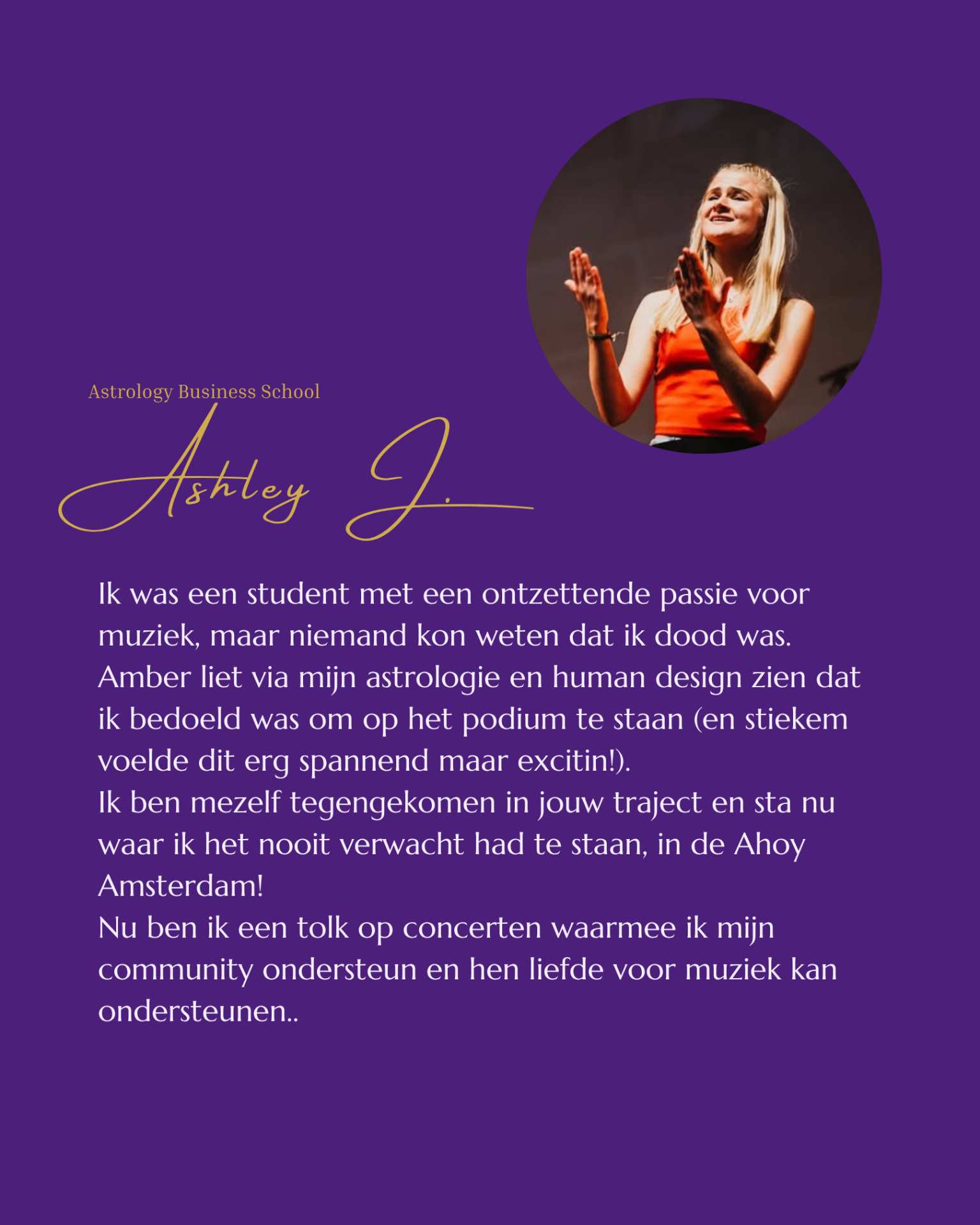 Ervaring van Ashley J.